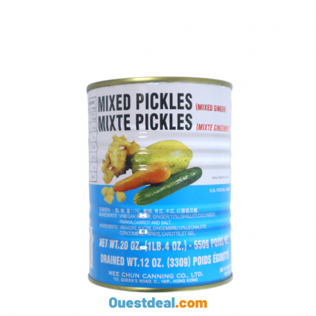 Mixed pickles 550g