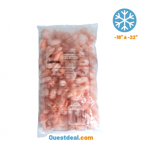 Crevettes surgelé 375 grammes