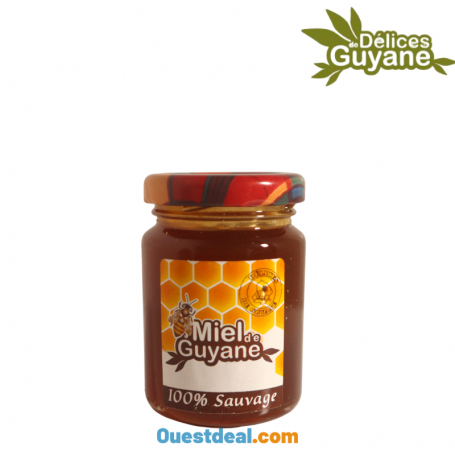 Miel de Guyane 100% sauvage 125g