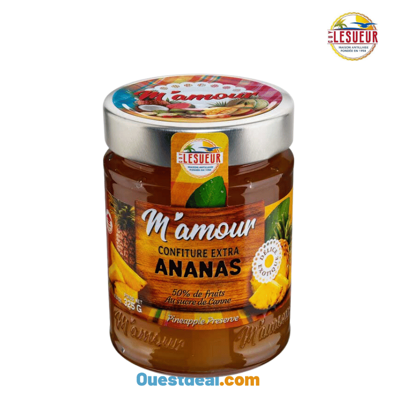 Confiture M’amour Extra Ananas 325 g