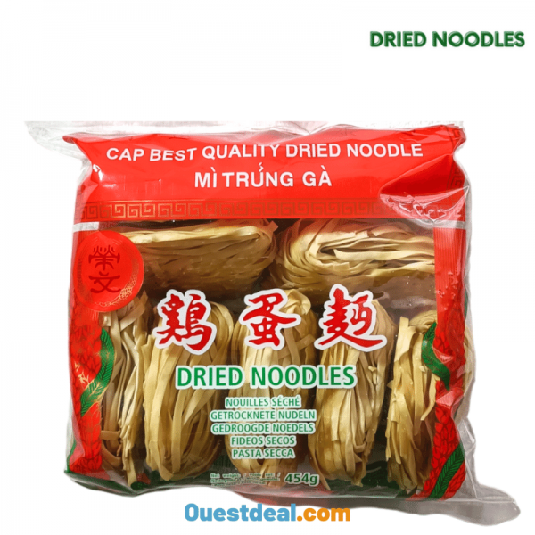 Nouilles séchées épaisses de Dried Noodles 454 g