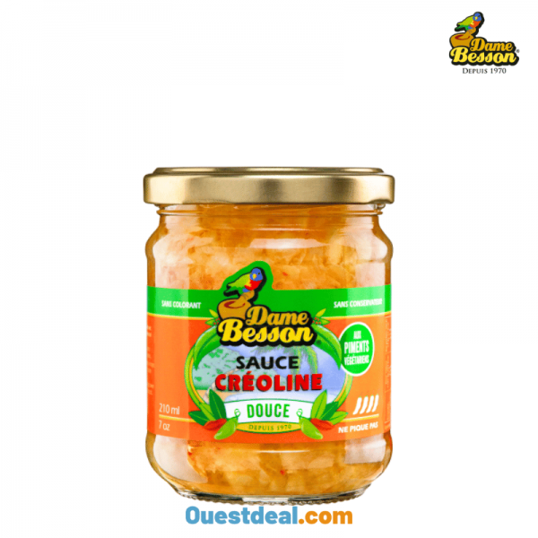 Sauce Créoline Douce Dame Besson 170 g