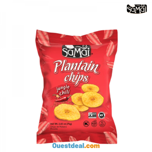 SAMAI Plantain Chips Jungle Chili  75g