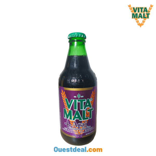 Vita Malt, Açaí, Guarana & Aloe Vera 330 ml
