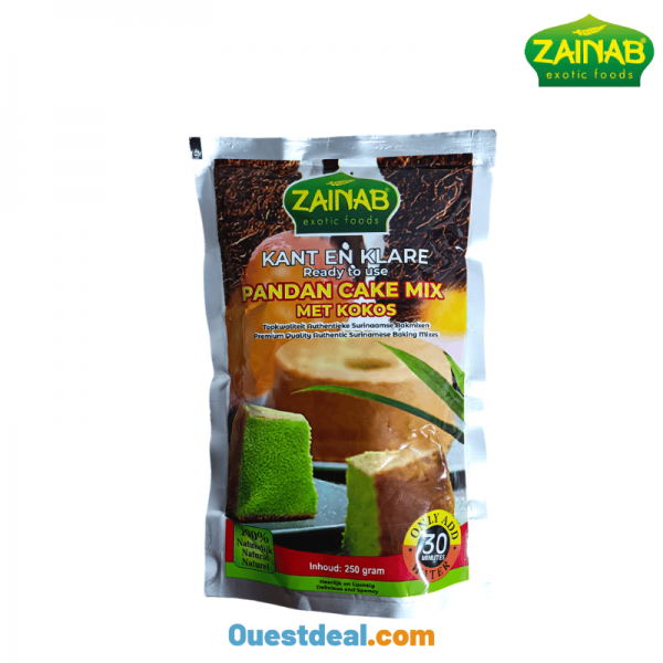 Farine Pandan Coco Prêt-à-cuire Zainab 250 g