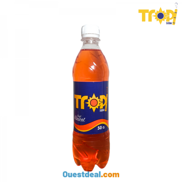 Tropi Soda Abricot 50 cl- Pure Fraîcheur Guyanaise