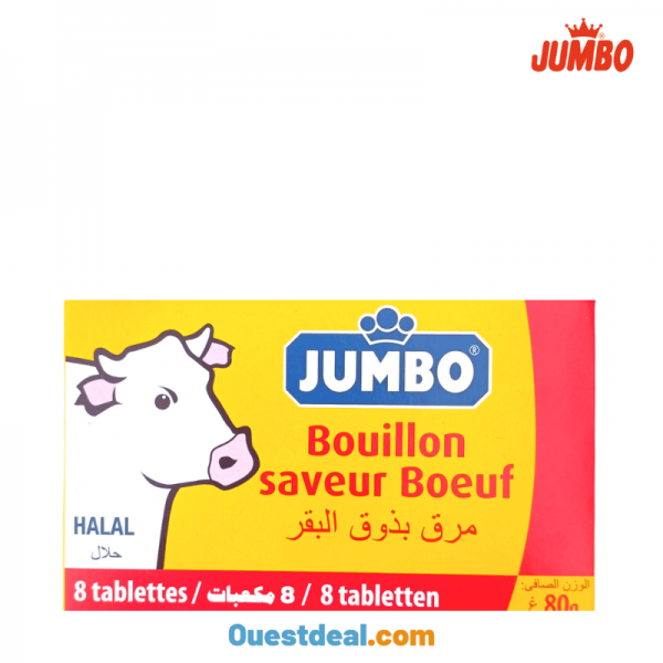 Bouillon saveur Bœuf Jumbo 80 g