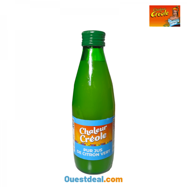 Pur Jus de Citron Vert Chaleur Créole 250 ml