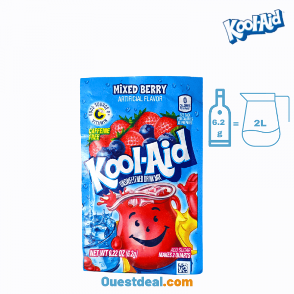 boisson Kool-Aid saveur Mixed Berry 6.2g