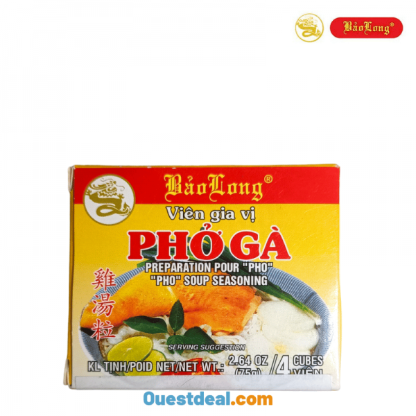 Cube assaisonnement pour Soupe Phở Gà saveur poulet