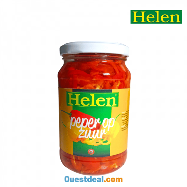 Piments Marinés Épicés Helen Peper op zuur 370 ml