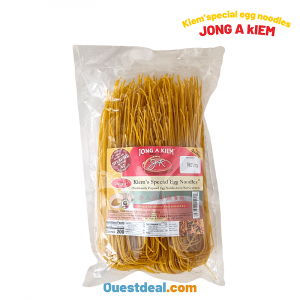 Nouilles Kiem's Special Egg Noodles de Jong A Kiem 400g