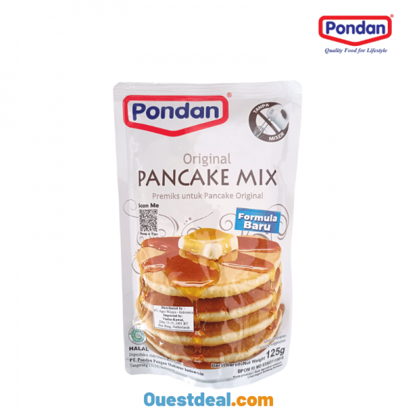 Mélange Pondan Original Pancake Mix 125 g