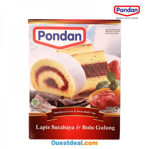 Préparation Pondan Lapis Surabaya & Bolu Gulung 400 g