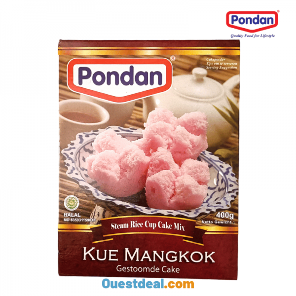 Mix Kue Mangkok Pondan Gâteau à la vapeur 400 g