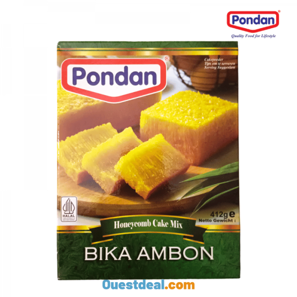 Pondan Bika Ambon Mélange à Gâteau Nid d’Abeille 412g