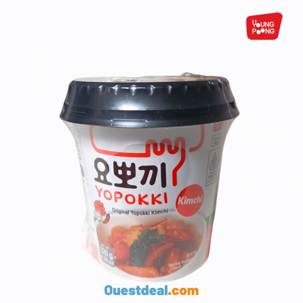 Yopokki Topokki Saveur Kimchi Instantané 120g