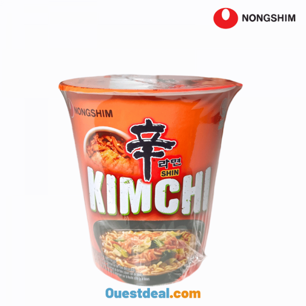 Bol de Nouilles Instantanées – Kimchi Coréen Épicé 75 g