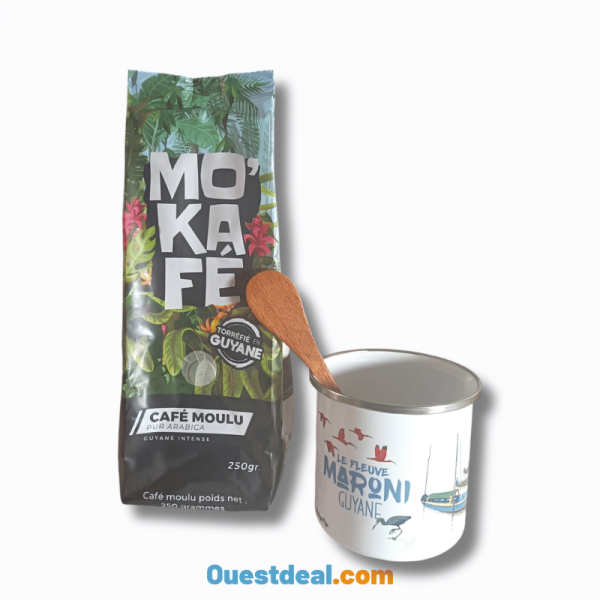 Coffret cadeau Café de Guyane Mo'ka Fé – Tasse