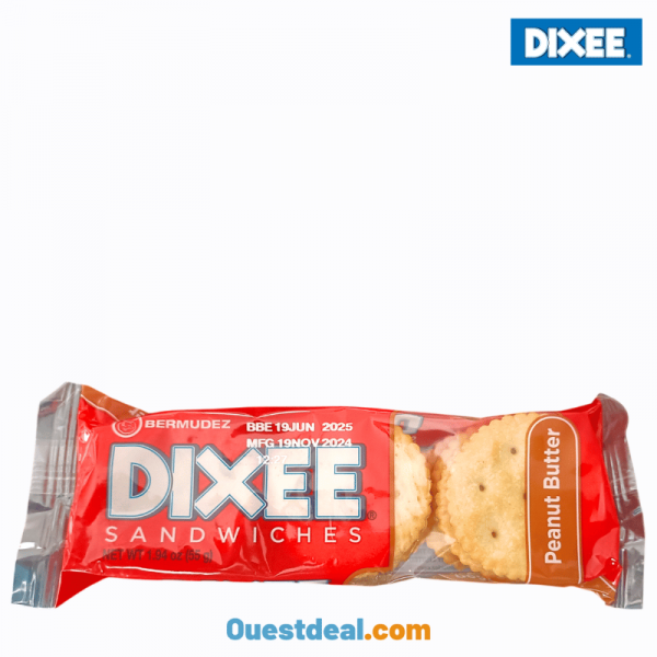 Dixee Biscuits Beurre de cacahuètes 55 g