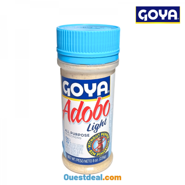 Goya Adobo Light All Purpose Seasoning – Sans Poivre 226 g