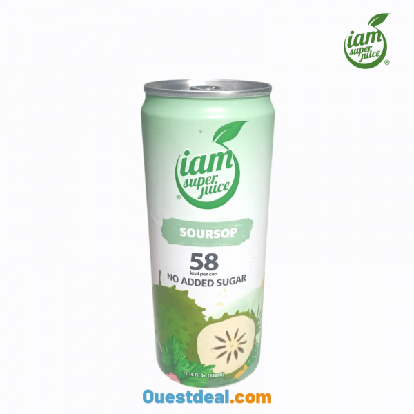 Jus de Corossol I AM Superjuice – Soursop 330 ml
