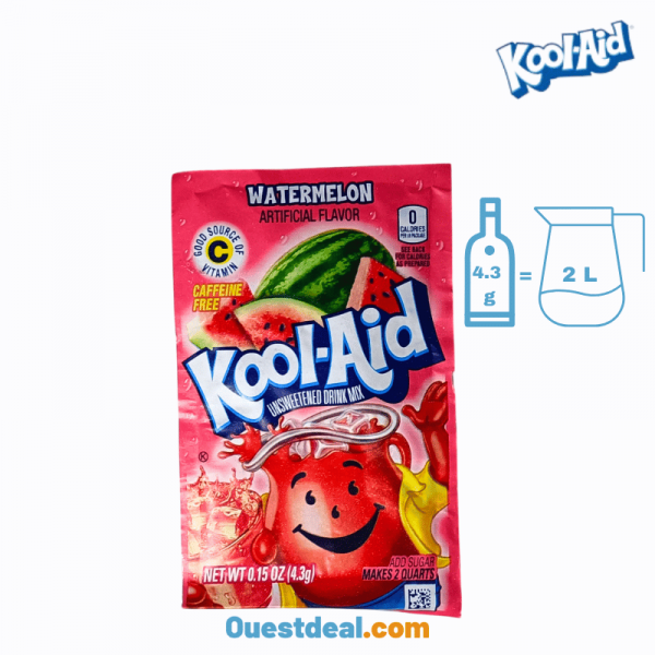 Boisson Kool-Aid pastèque Watermelon 4.3g