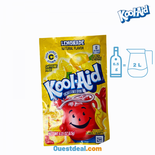 Boisson citronnée exotique Kool-Aid 6,5 g