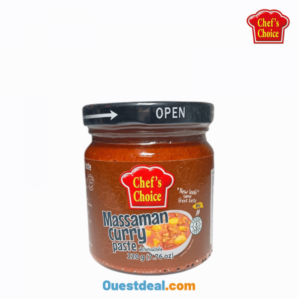 Pâte de curry Massaman – Chef’s Choice 220 g