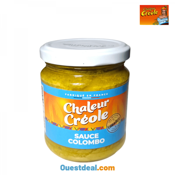 Sauce Colombo Chaleur Créole prête à l’emploi 200 g