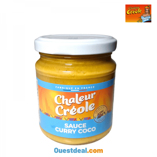 Sauce Curry Coco Chaleur Créole prête à l’emploi 200 g