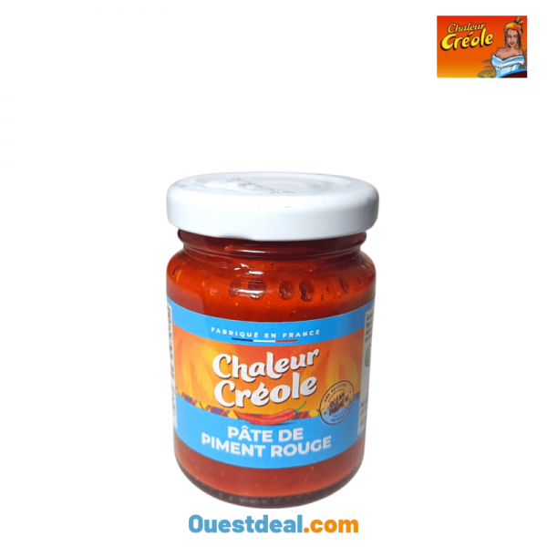 pâte de piment rouge Chaleur Créole 100 g