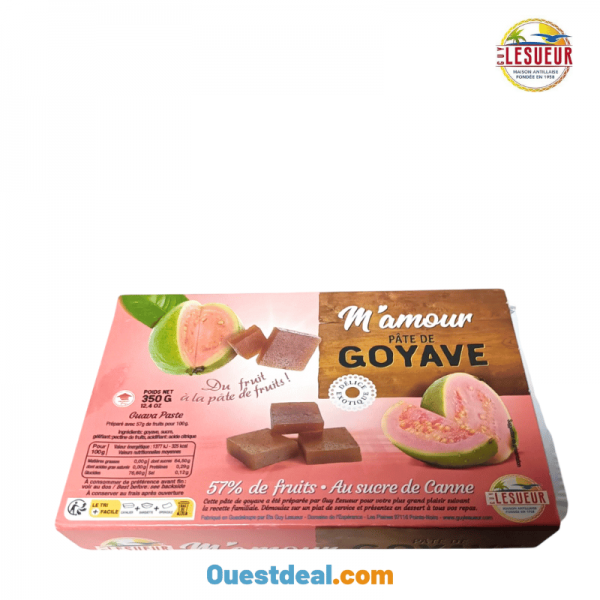 Pâte de Goyave M'amour – Lesueur 350 g