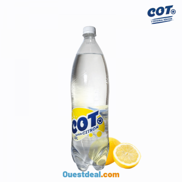 COT boisson pétillante Saveur Citron 1,5 L