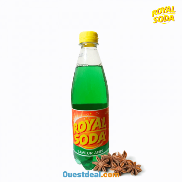 Royal Soda boisson gazeuse Saveur Anis 50 cl
