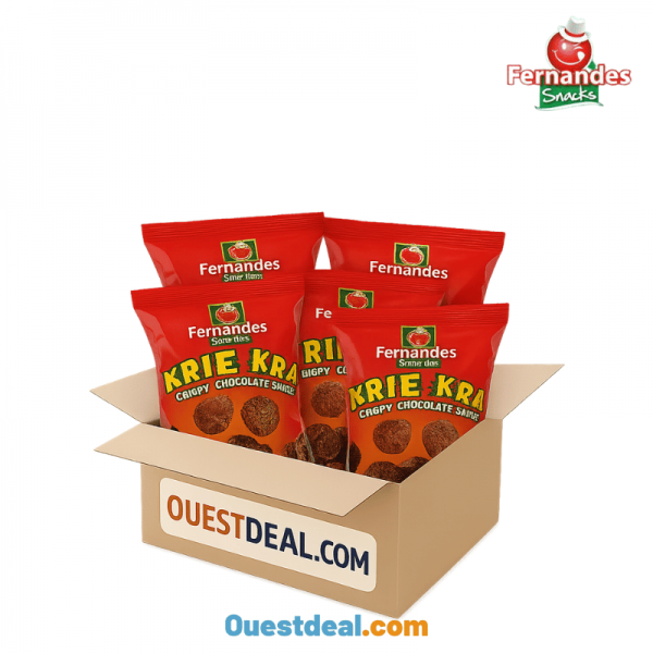 Pack Gourmand Krie-Kra Croustillants Chocolat 5 x 25 g