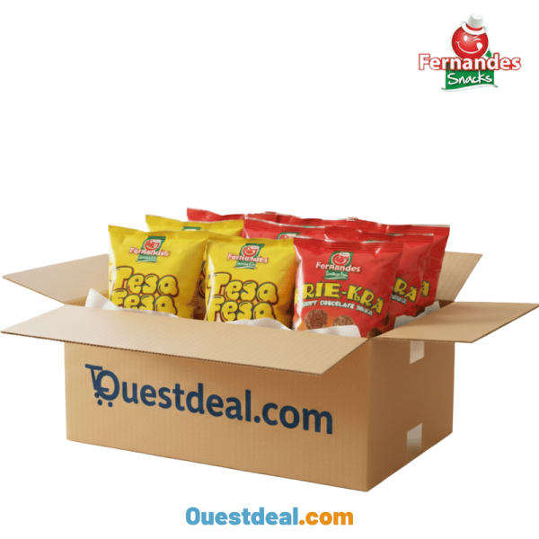 Box Fernandes Snacks 5 Tesa Fesa & 5 Krie-Kra de 25 g sachets