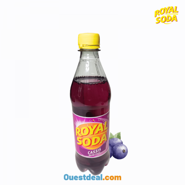 Royal Soda saveur Cassis 50 cl