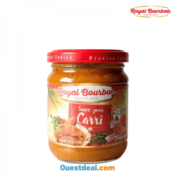 Sauce pour Carri Royal Bourbon 200 g