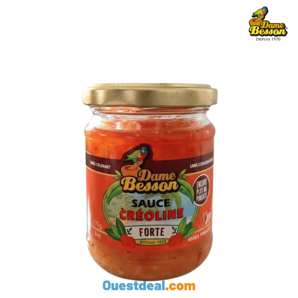Sauce Créoline Forte Dame Besson 170 g