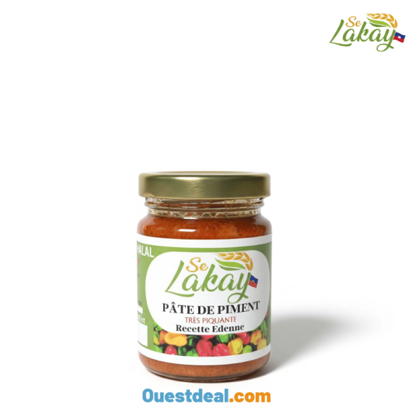 Pâte de Piment Se Lakay Recette Edenne 100g