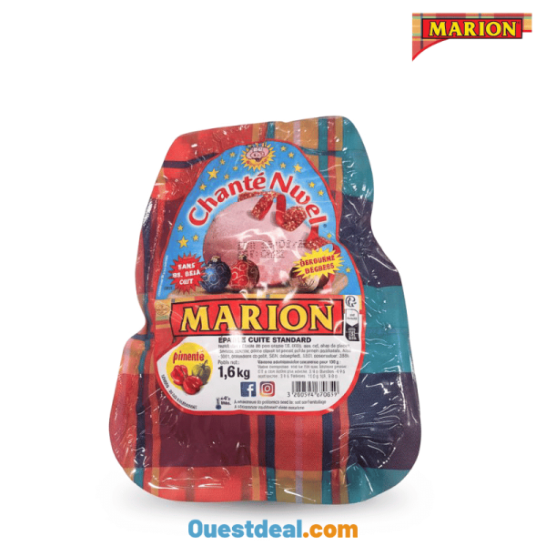 Épaule Cuite Standard Pimentée Chanté Nwel Marion 1,6 kg