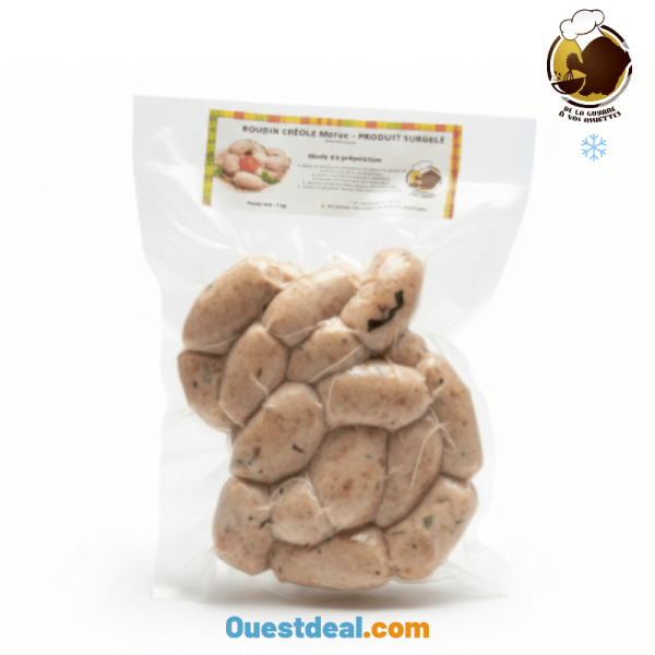 BOUDIN CRÉOLE MORUE 500 g