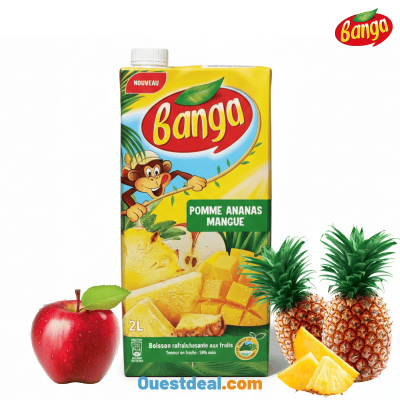 Banga Pomme Ananas Mangue 2 L