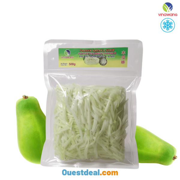 Papaye verte râpée surgelée 500 g