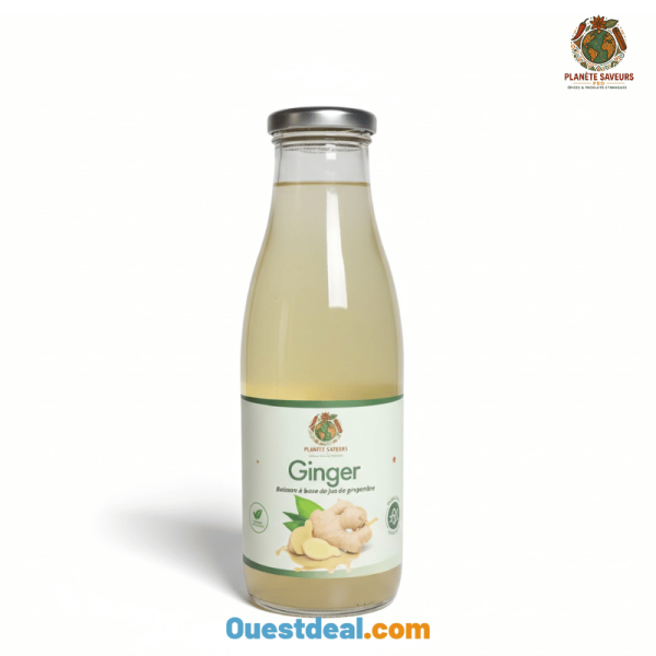Boisson au Gingembre 75cl – Planète Saveurs
