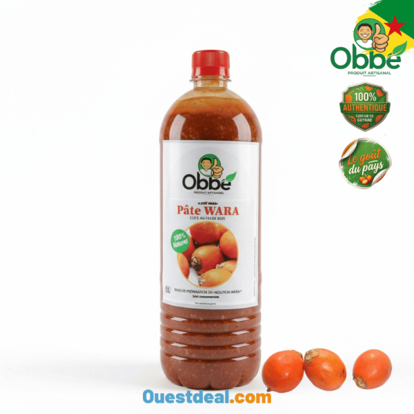 Pâte d'awara surgelé 1L