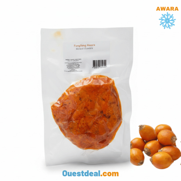 Fongfong Awara érasé d’Awara surgelé Guyanaise 350 g