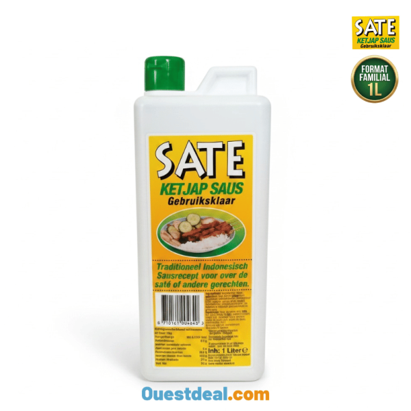 Sauce Ketjap Saté Indonésienne 1L Saveur Suriname & Java