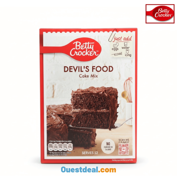 Betty Crocker Devil’s Food Cake Mix 425 g Préparation gâteau chocolat américain